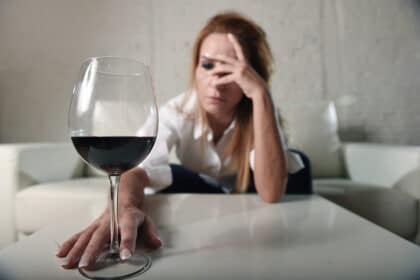 Körperlicher Verfall bei Alkoholismus