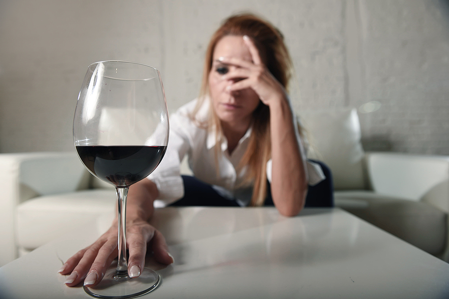 Körperlicher Verfall bei Alkoholismus