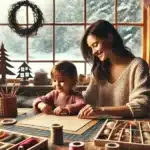 Basteln im Winter mit Kindern