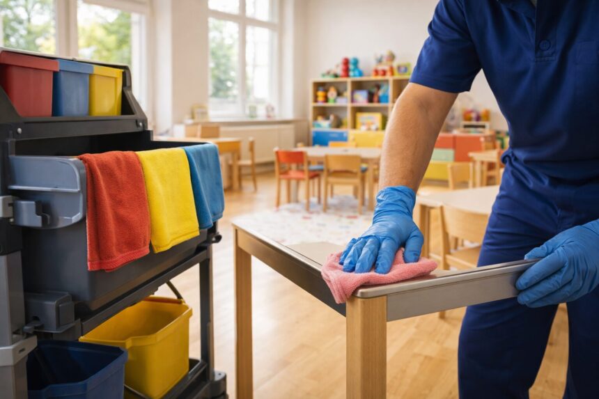 Unterhaltsreinigung Kindergarten