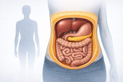 Viszerale Fett-Ablagerungen